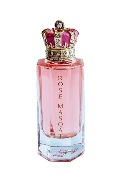 Royal Crown Rose Masquat perfume bottle